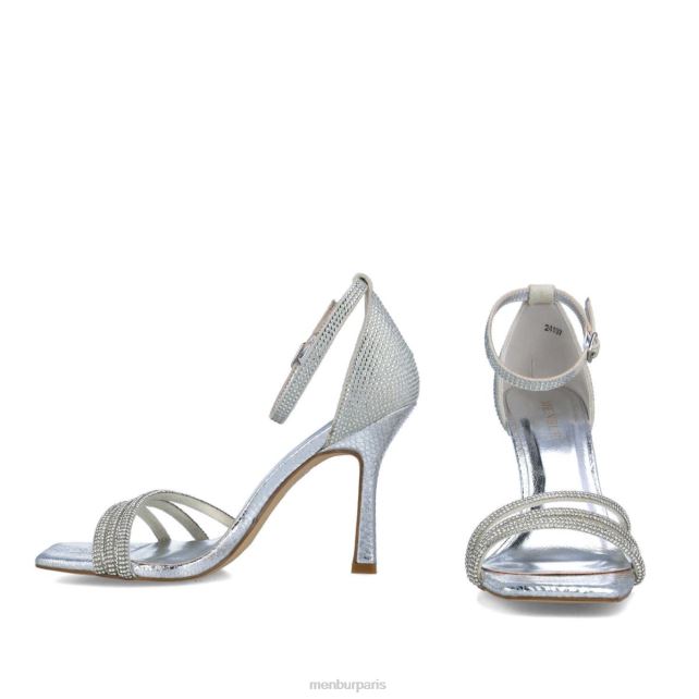 Menbur femmes lépus DVZ862734 des sandales argent
