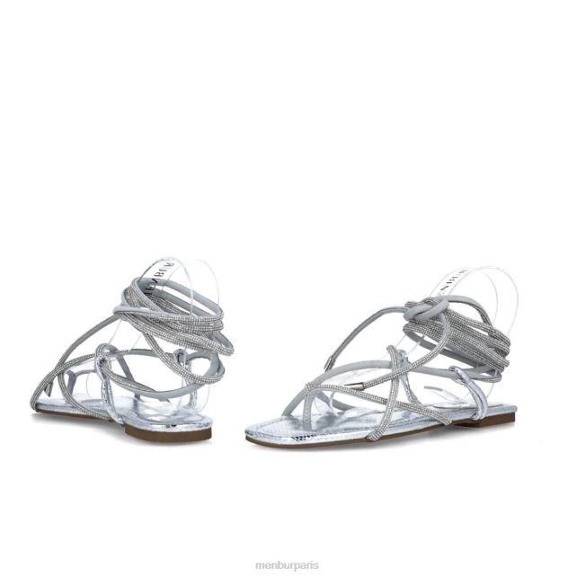 Menbur femmes lépus DVZ862922 des sandales argent