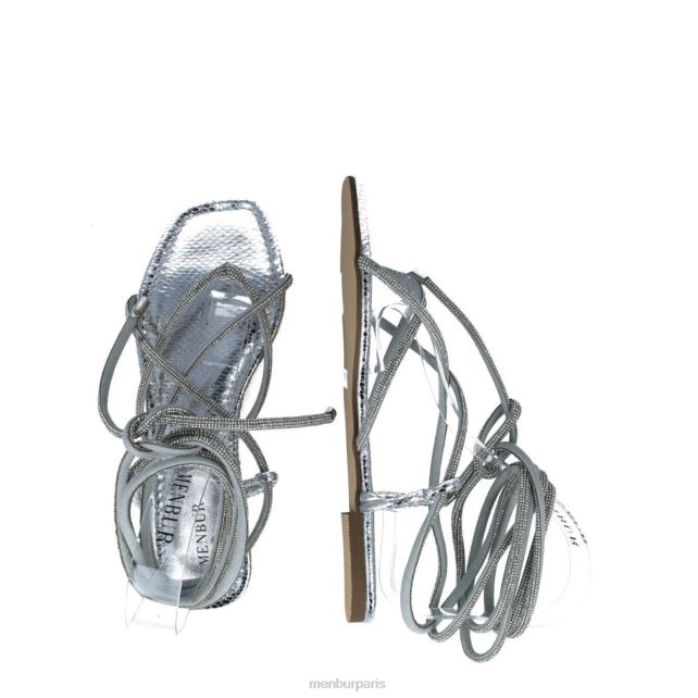 Menbur femmes lépus DVZ862922 des sandales argent