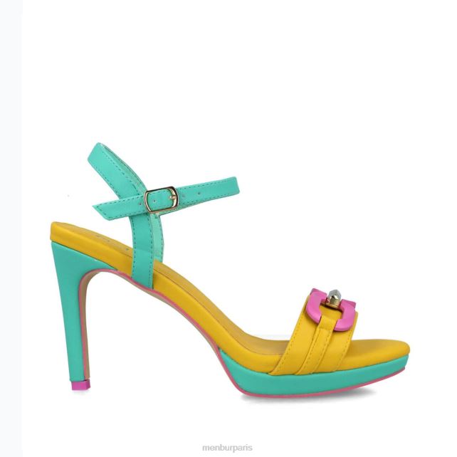 Menbur femmes la Petite Ourse DVZ8692 des sandales jaune