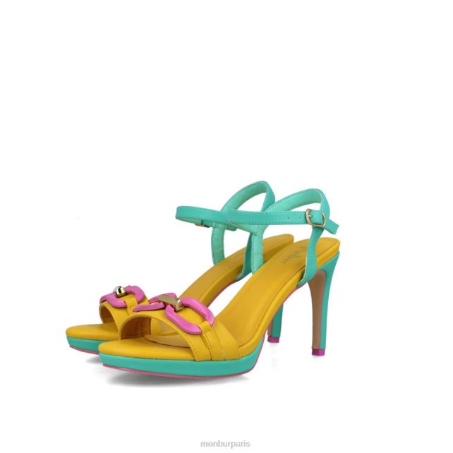 Menbur femmes la Petite Ourse DVZ8692 des sandales jaune