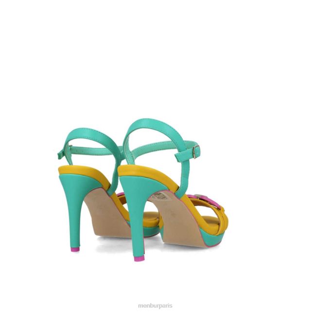 Menbur femmes la Petite Ourse DVZ8692 des sandales jaune