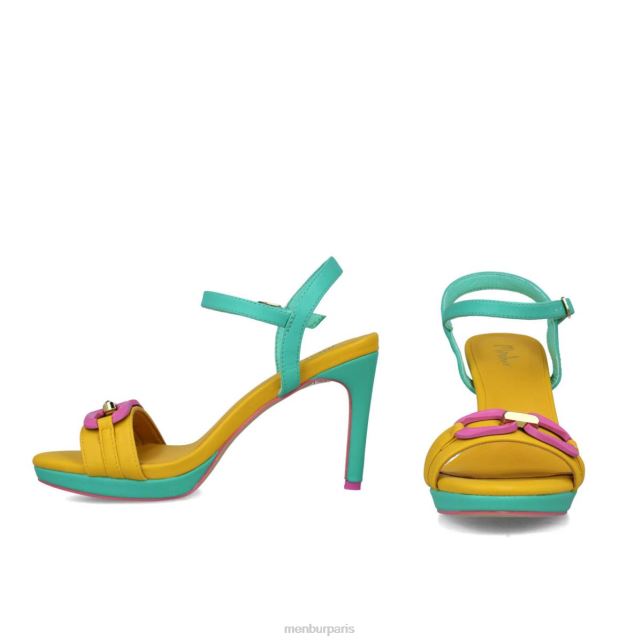 Menbur femmes la Petite Ourse DVZ8692 des sandales jaune