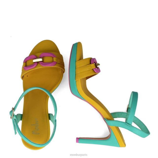 Menbur femmes la Petite Ourse DVZ8692 des sandales jaune
