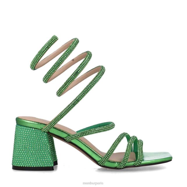 Menbur femmes lion mineur DVZ86119 des sandales vert