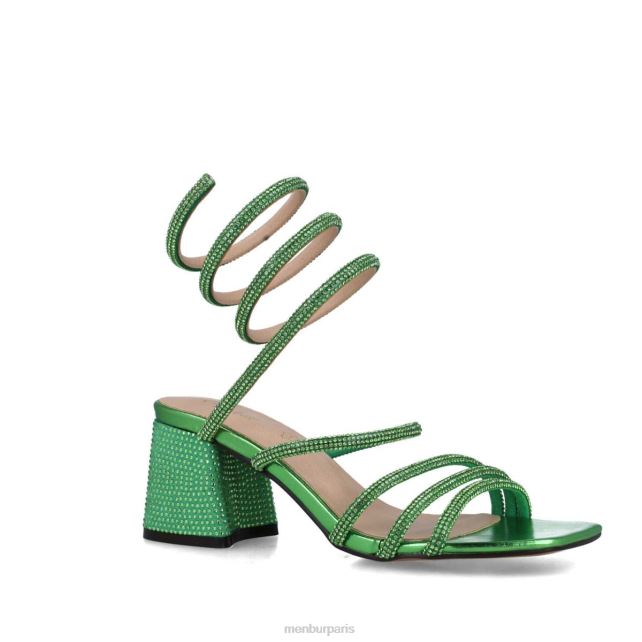 Menbur femmes lion mineur DVZ86119 des sandales vert