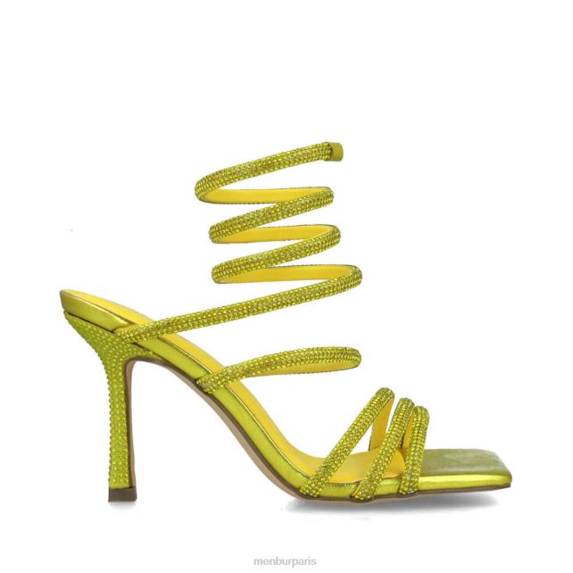 Menbur femmes lion mineur DVZ862550 des sandales jaune