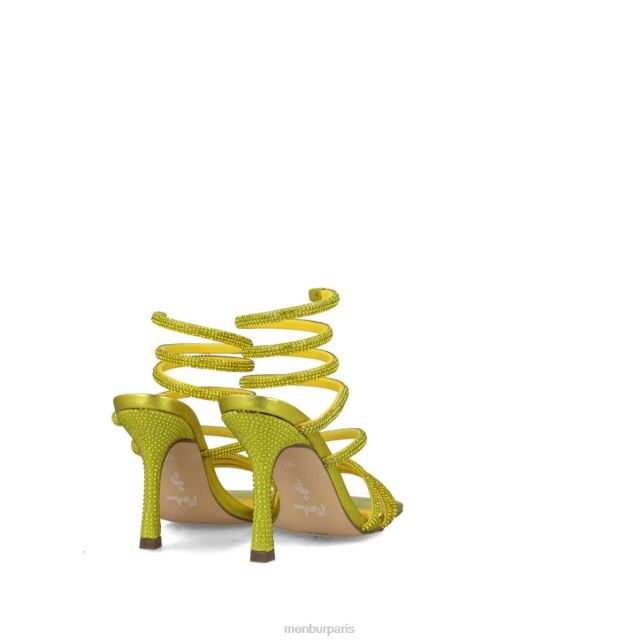 Menbur femmes lion mineur DVZ862550 des sandales jaune