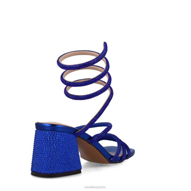 Menbur femmes lion mineur DVZ862808 des sandales bleu moyen