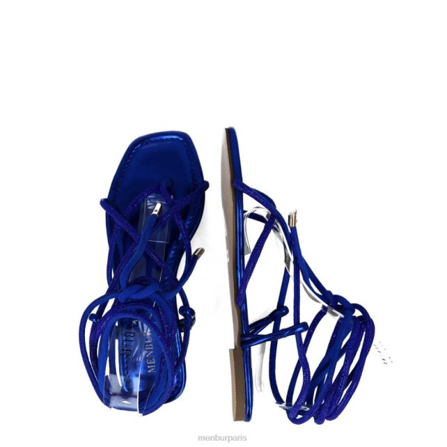 Menbur femmes lion mineur DVZ862920 des sandales bleu moyen