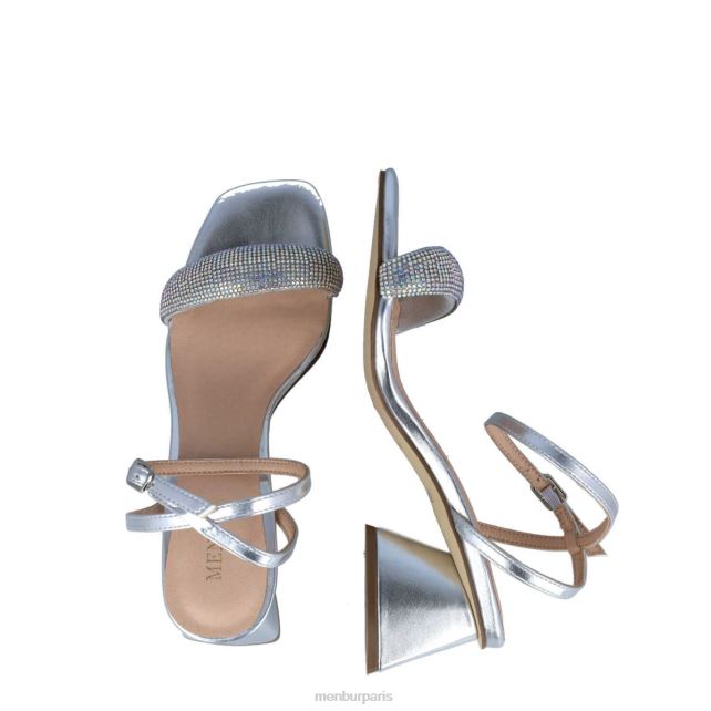Menbur femmes lyre DVZ86128 des sandales argent