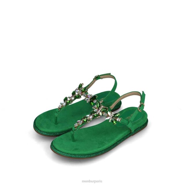 Menbur femmes menstruations DVZ862896 des sandales vert