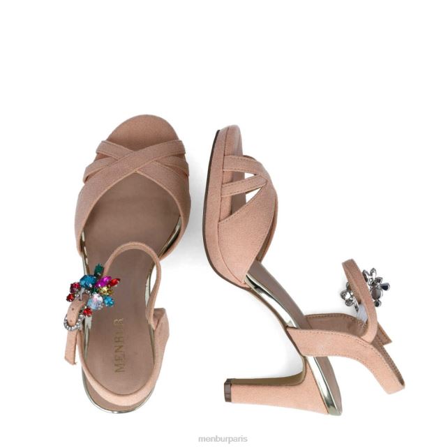 Menbur femmes orion DVZ862863 des sandales maquillage rose