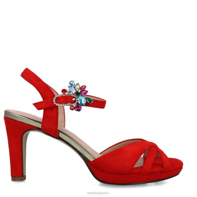 Menbur femmes orion DVZ862864 des sandales rouge