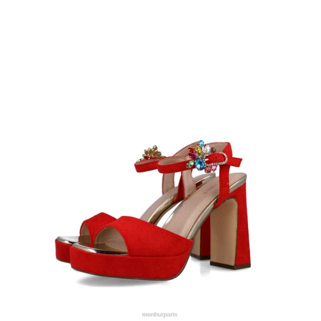 Menbur femmes orion DVZ8638 des sandales rouge