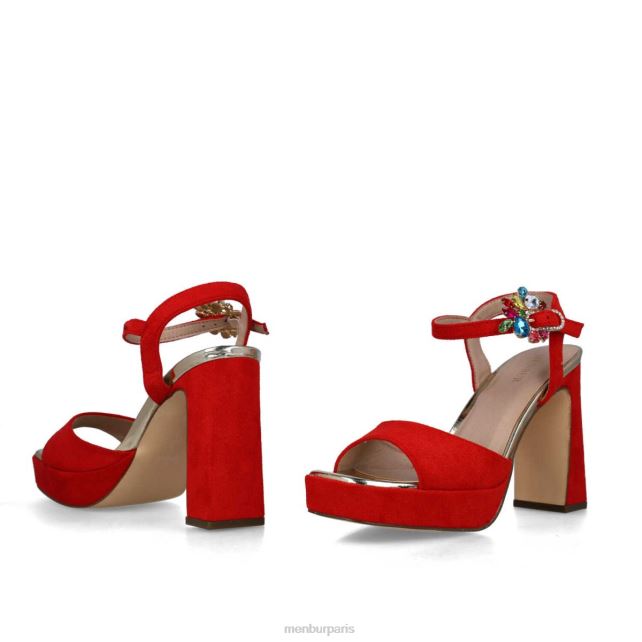 Menbur femmes orion DVZ8638 des sandales rouge