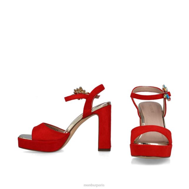 Menbur femmes orion DVZ8638 des sandales rouge