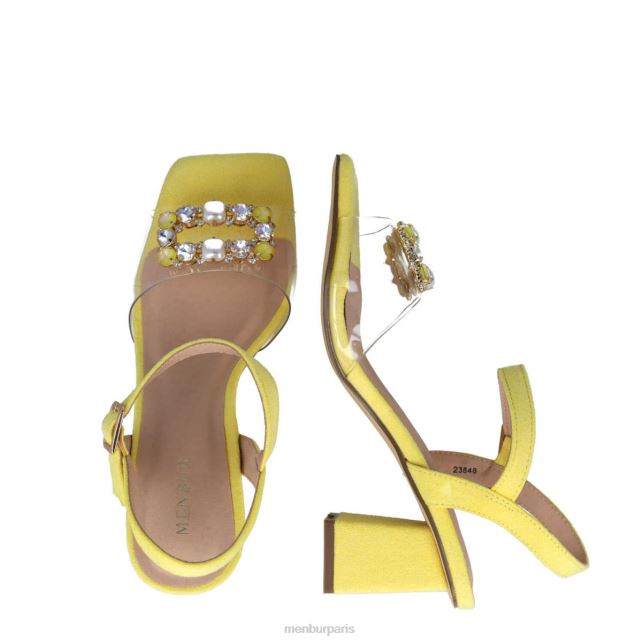 Menbur femmes pavo DVZ86122 des sandales jaune