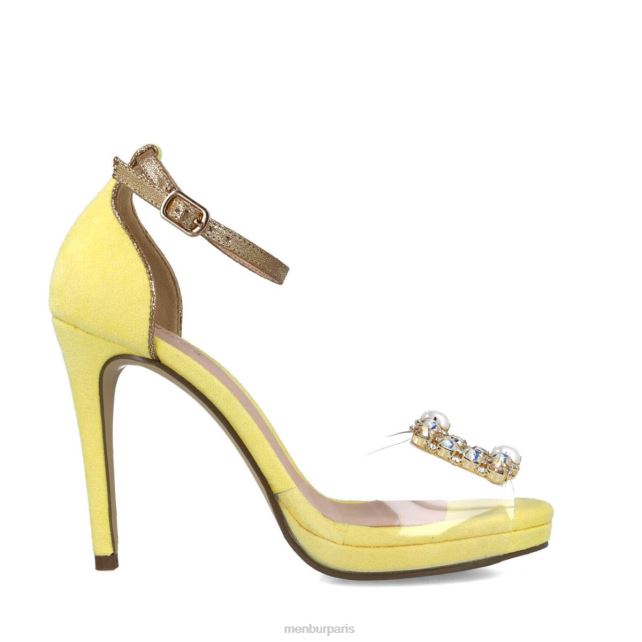 Menbur femmes pavo DVZ862771 des sandales jaune