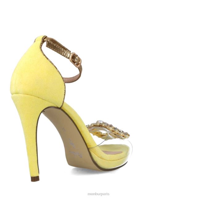 Menbur femmes pavo DVZ862771 des sandales jaune