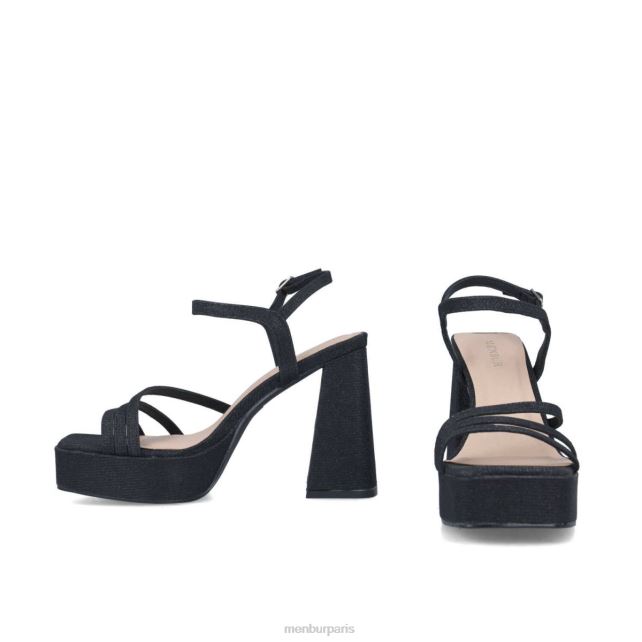 Menbur femmes pollux DVZ862721 des sandales noir