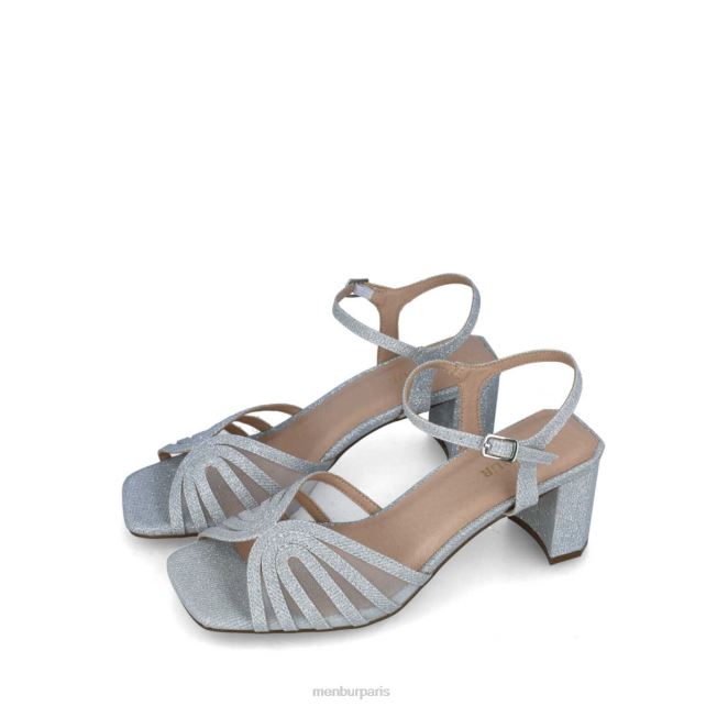 Menbur femmes pollux DVZ862825 des sandales argent