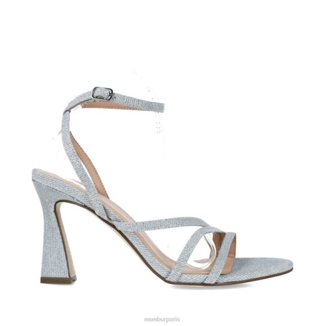 Menbur femmes pollux DVZ8695 des sandales argent