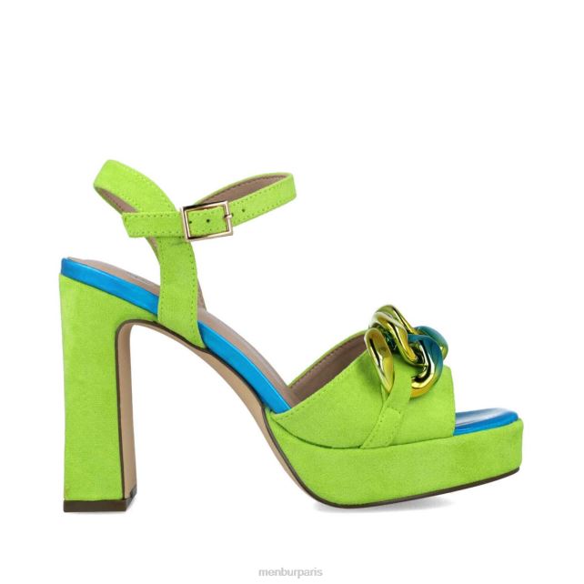 Menbur femmes réticules DVZ862622 des sandales vert