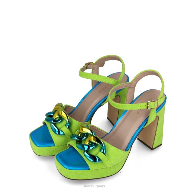 Menbur femmes réticules DVZ862622 des sandales vert
