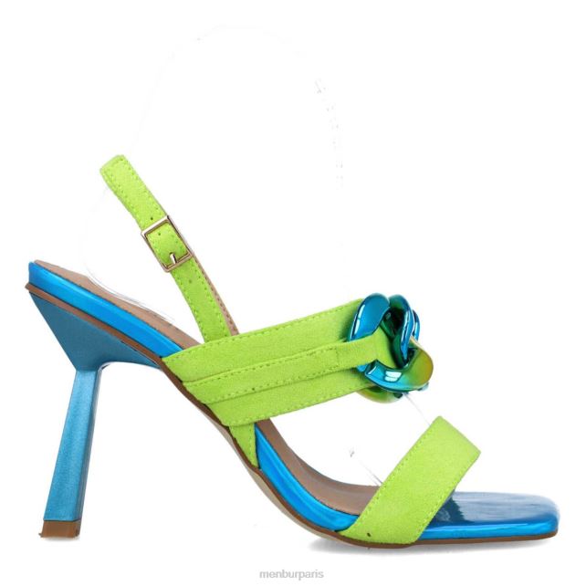 Menbur femmes réticules DVZ862894 des sandales vert