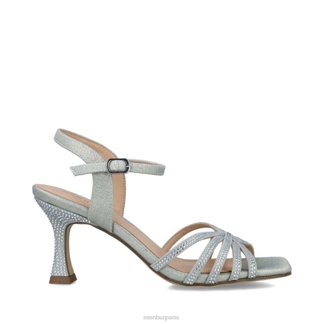 Menbur femmes sagittaire DVZ862790 des sandales argent