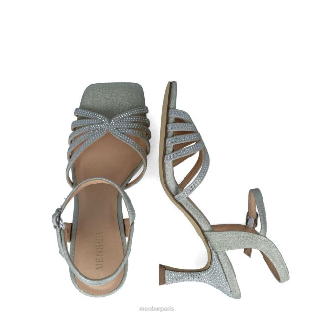 Menbur femmes sagittaire DVZ862790 des sandales argent