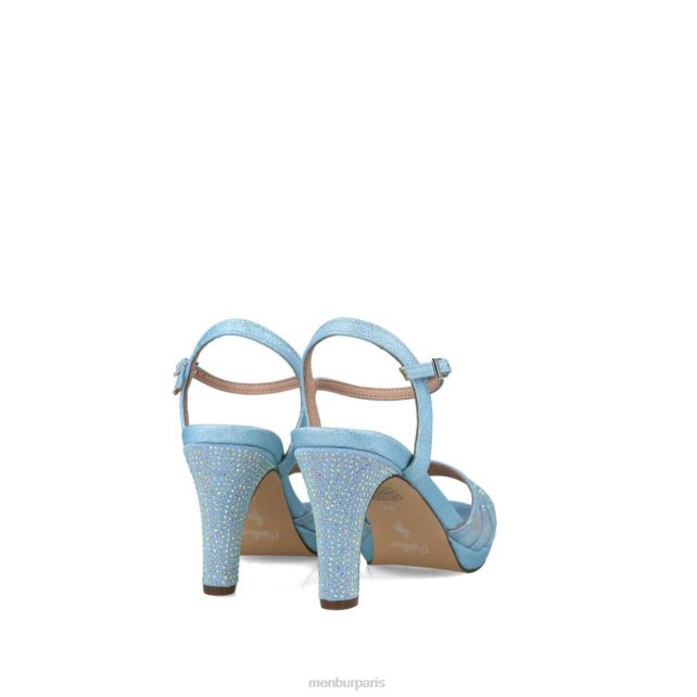Menbur femmes sagittaire DVZ862877 des sandales bleu clair