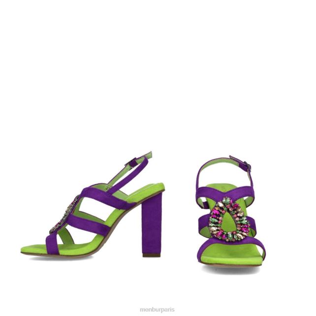Menbur femmes sagittes DVZ86152 des sandales violet