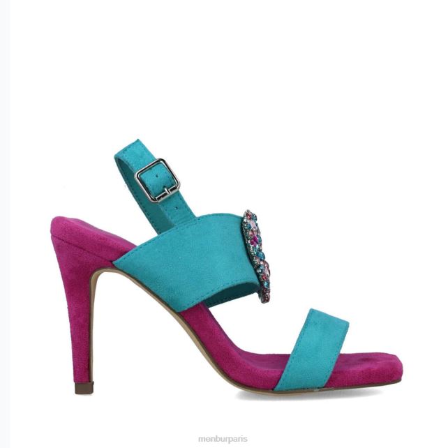 Menbur femmes sagittes DVZ862735 des sandales bleu moyen