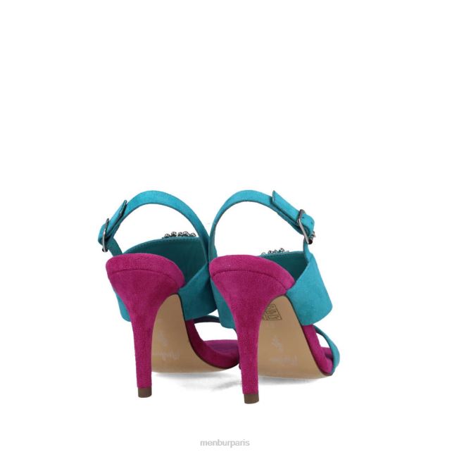 Menbur femmes sagittes DVZ862735 des sandales bleu moyen