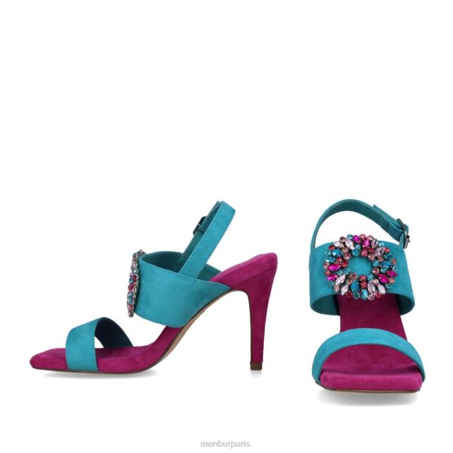 Menbur femmes sagittes DVZ862735 des sandales bleu moyen