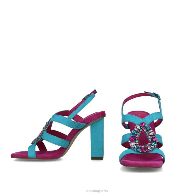 Menbur femmes sagittes DVZ862893 des sandales bleu moyen