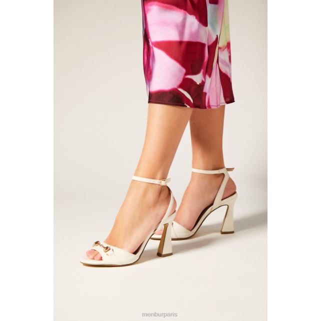 Menbur femmes sculpteur DVZ862506 des sandales blanc