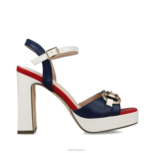 Menbur femmes serpents DVZ8649 des sandales bleu foncé