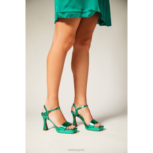 Menbur femmes triangle DVZ862513 des sandales vert