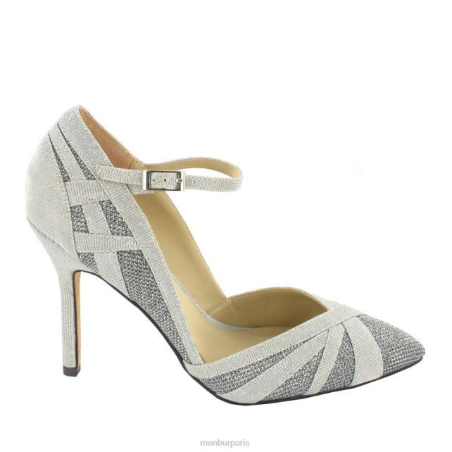 Menbur femmes Aguila DVZ864718 talons hauts argent
