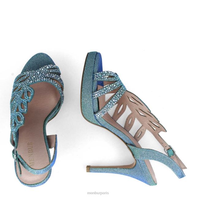 Menbur femmes Angellara DVZ86834 talons hauts bleu moyen