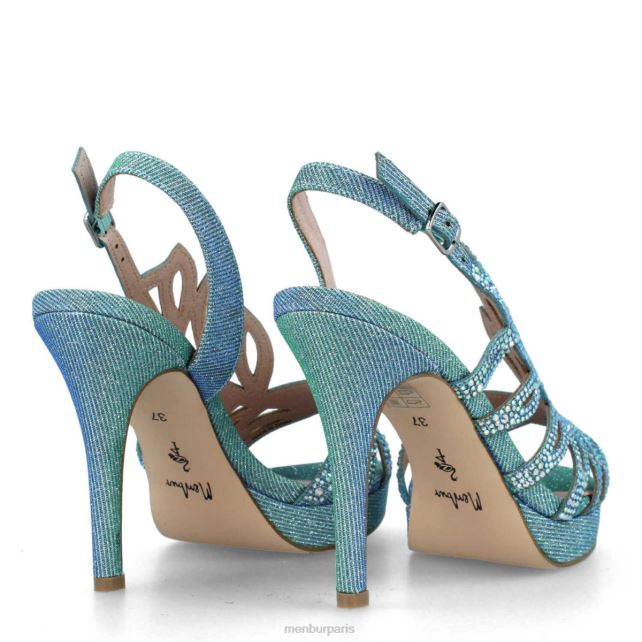 Menbur femmes Angellara DVZ86834 talons hauts bleu moyen