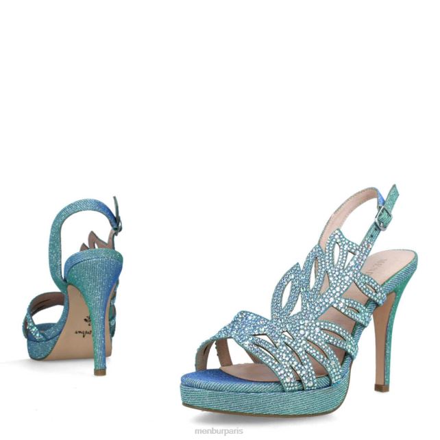 Menbur femmes Angellara DVZ86834 talons hauts bleu moyen