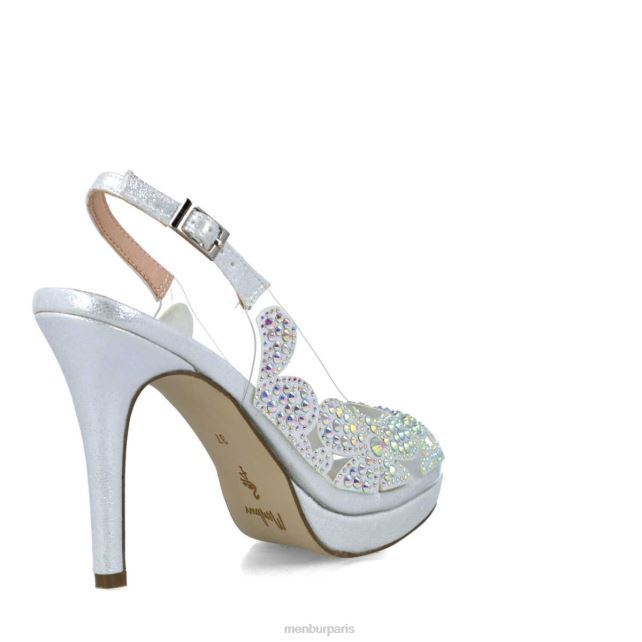 Menbur femmes Antlia DVZ863748 talons hauts argent