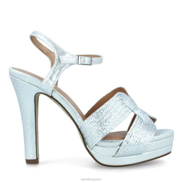Menbur femmes Arsier DVZ864892 talons hauts argent