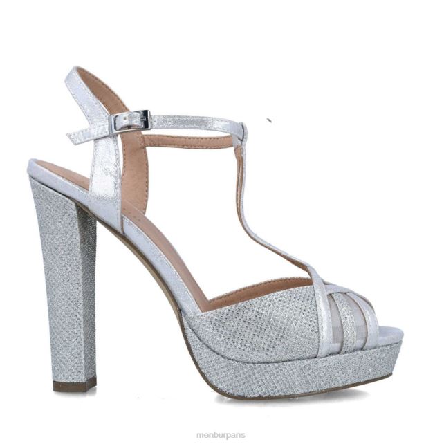 Menbur femmes Arvales DVZ865088 talons hauts argent