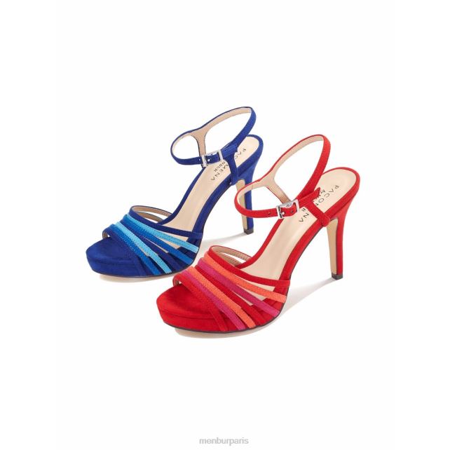 Menbur femmes Bénin DVZ865164 talons hauts bleu moyen