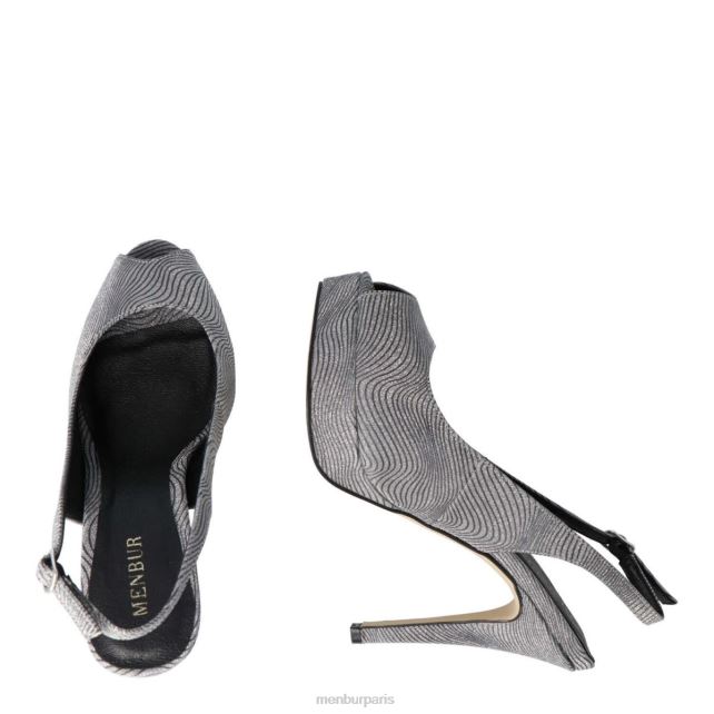 Menbur femmes Bertoli DVZ864091 talons hauts argent